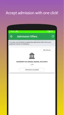 JAMB CAPS Mobile android App screenshot 3